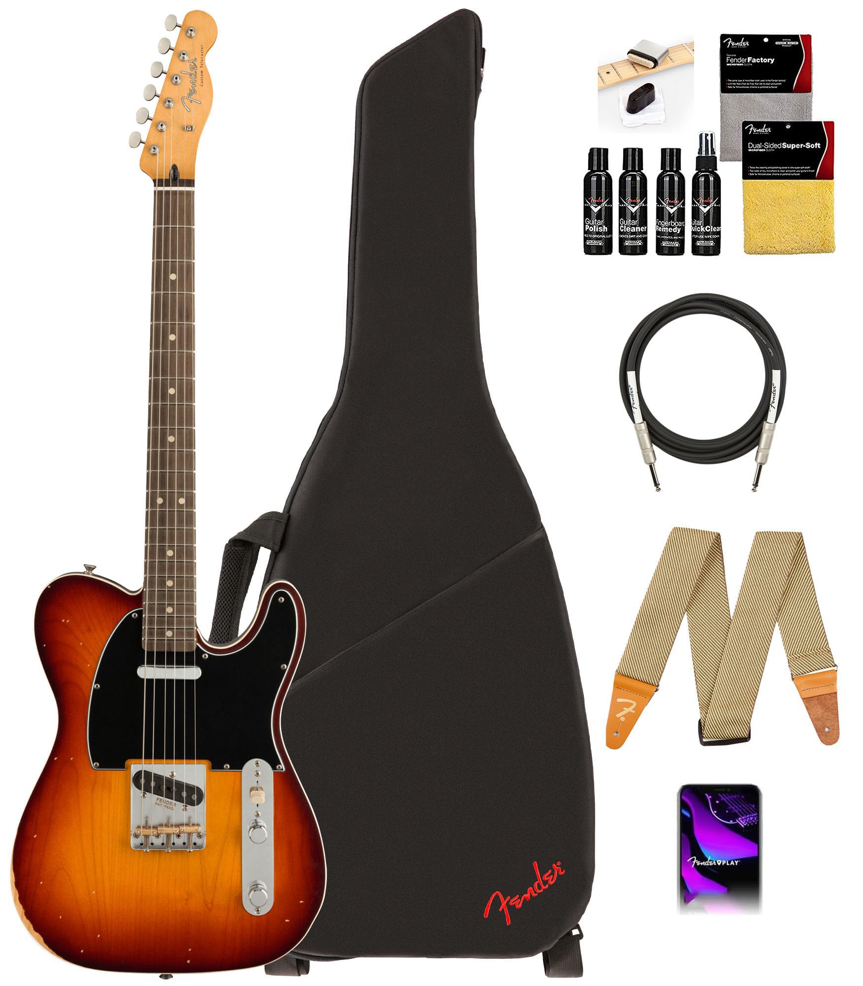 Amazon.com: Fender Jason Isbell Custom Telecaster- 3-Color
